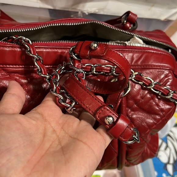 Chanel relaxed CC Bowler (16586473)Maroon - Picture 5 of 17